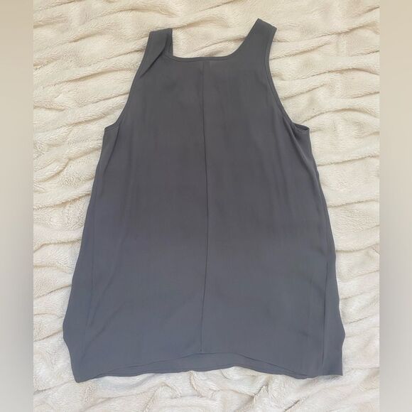 Spanx Chiffon tank top Smoky Olive - Picture 3 of 6